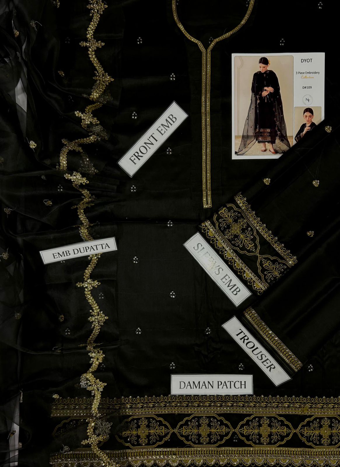 NEW ARRIVAL'S SUMMER LAWN COLLECTION 2025, Brand name DYOT DO YOUR OWN THING