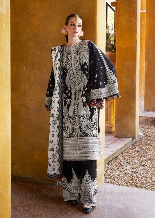 ZARA SHAH JAHAN 3PC EMB SUIT/ 3PCS EMB ZARA SHAH JAHAN SUIT