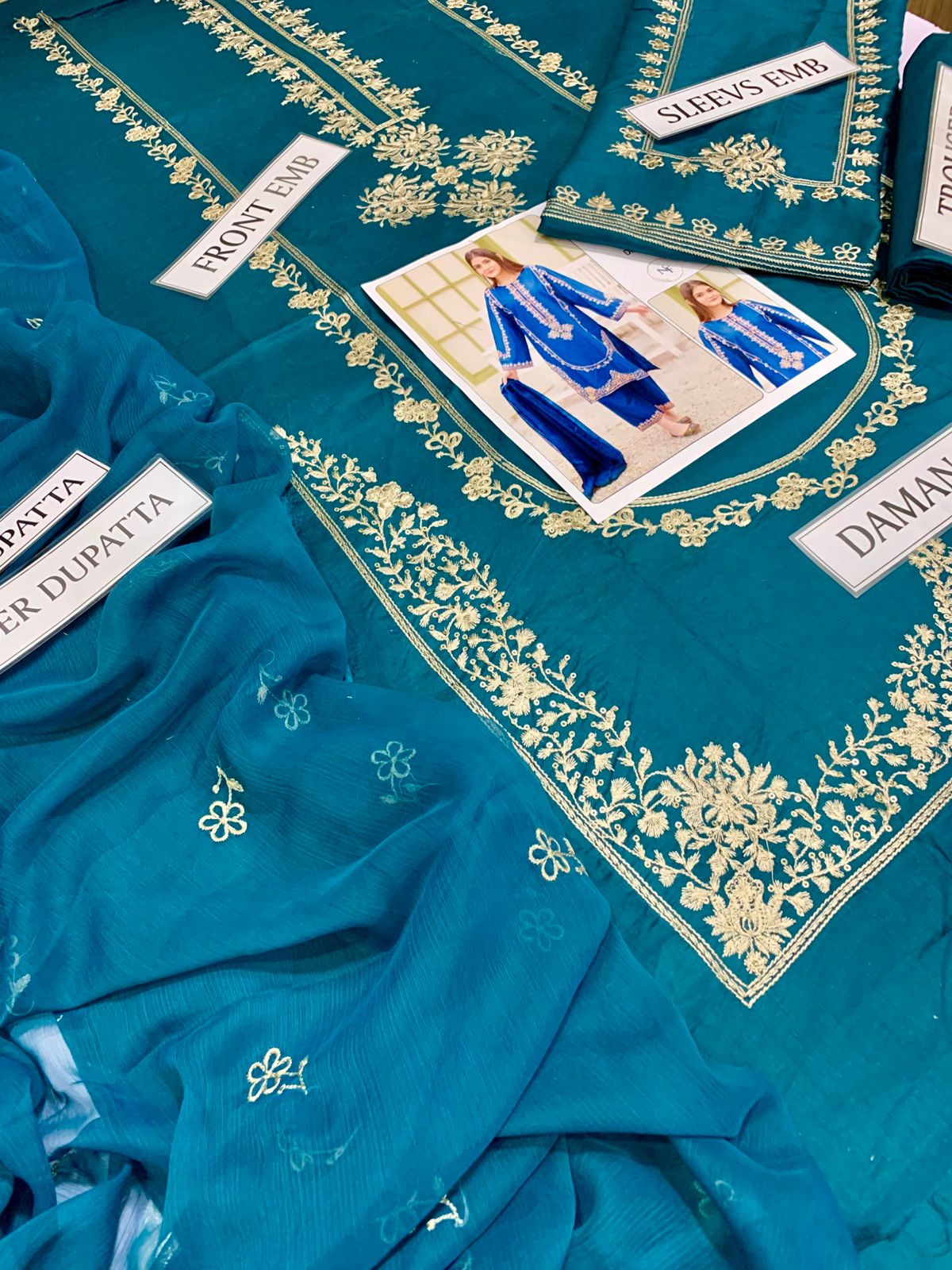 ASIM JOFA | PREMIUM AIR JET LAWN | 3PC EMB SUIT