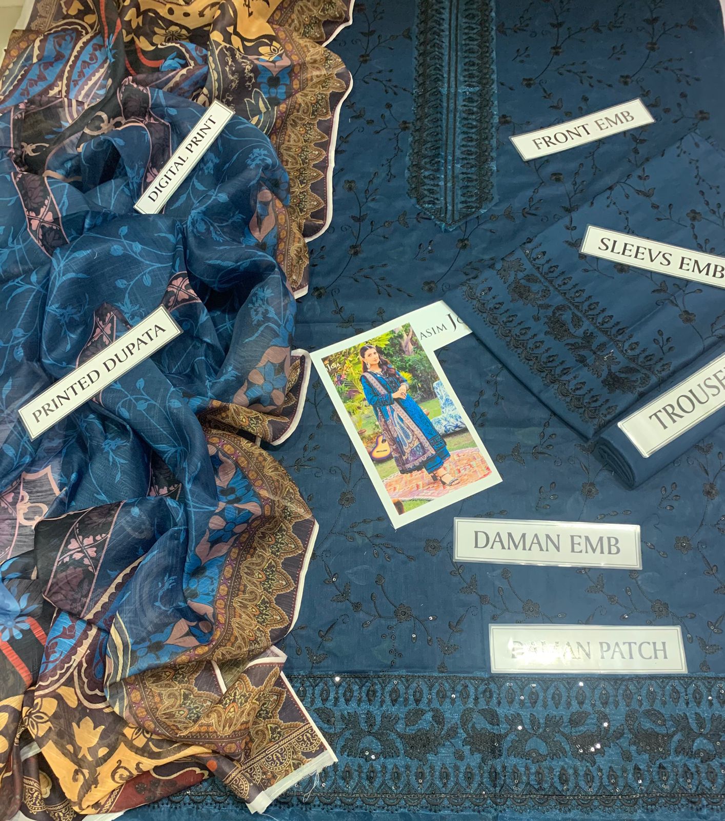 NEW ARRIVAL'S SUMMER LAWN COLLECTION 2025, BRAND NAME ( ASIM JOFA)