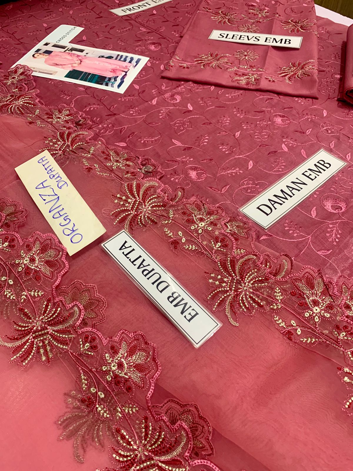 NEW ARRIVAL'S SUMMER LAWN COLLECTION 2025, BRAND NAME ( CROSS STITCH)