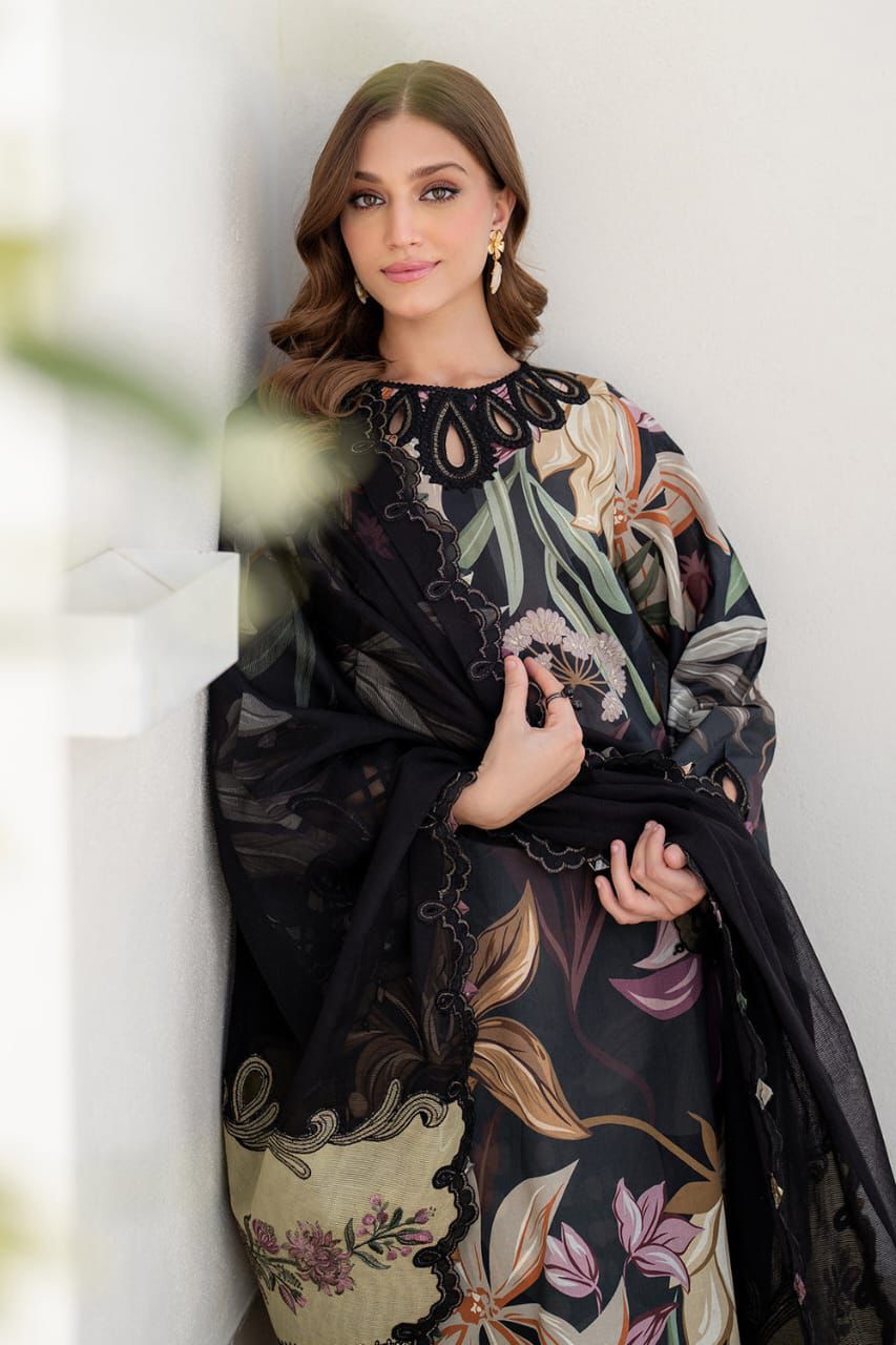 Brand :BAROQUE   LUXURY LAWN COLLECTION 2025/26