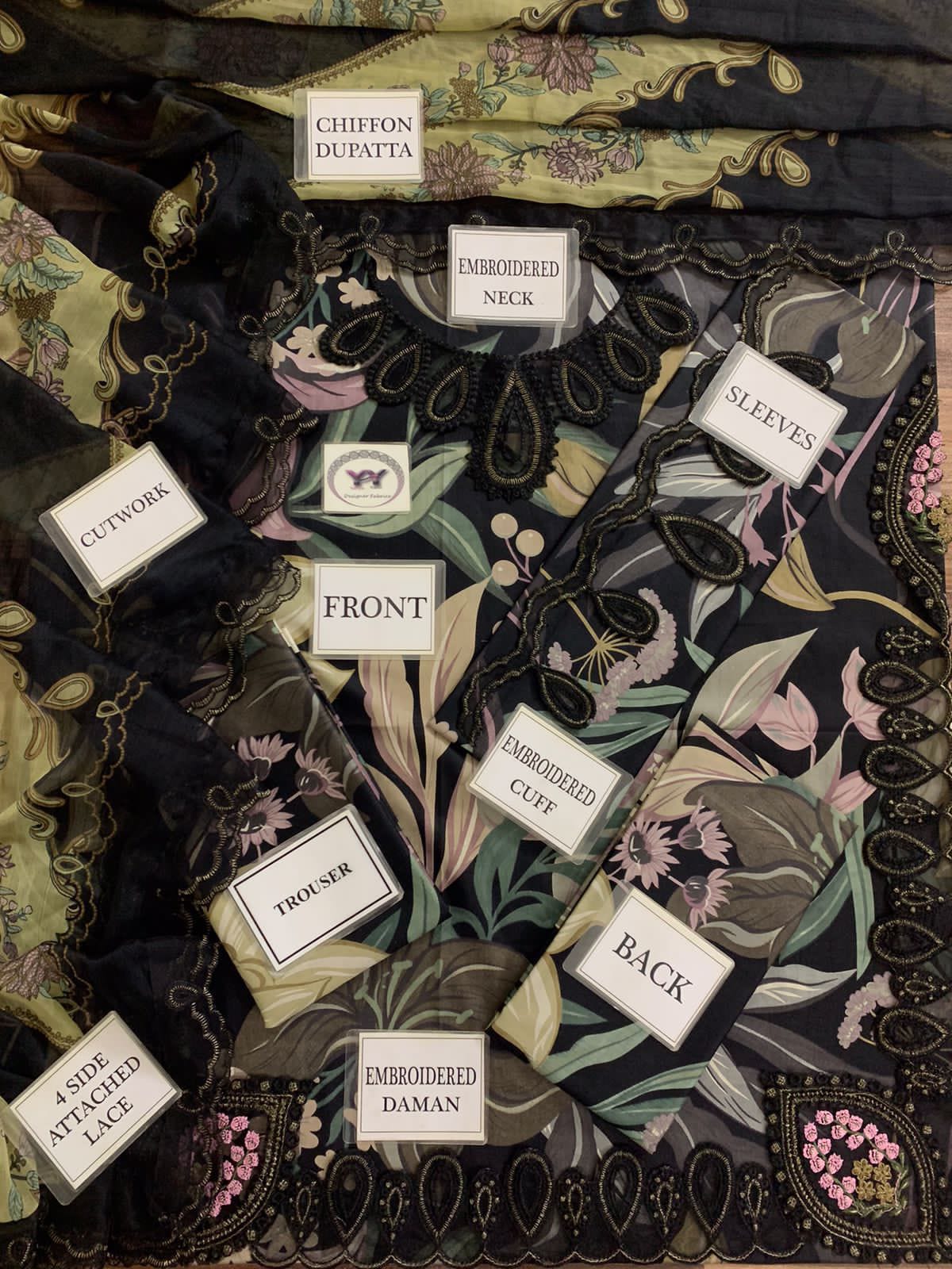 Brand :BAROQUE   LUXURY LAWN COLLECTION 2025/26