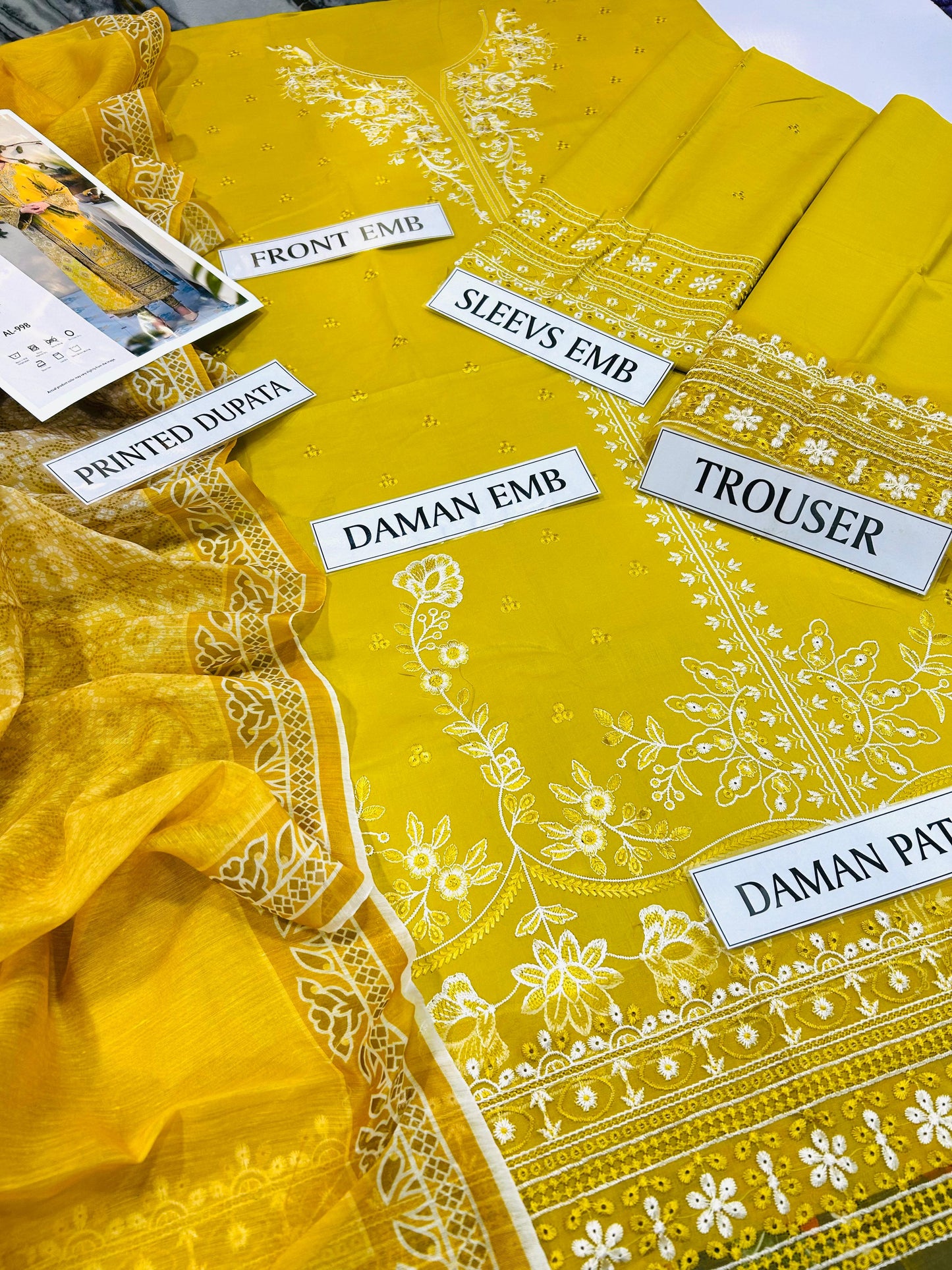 NEW ARRIVAL'S SUMMER LAWN COLLECTION 2025, BRAND NAME JADE