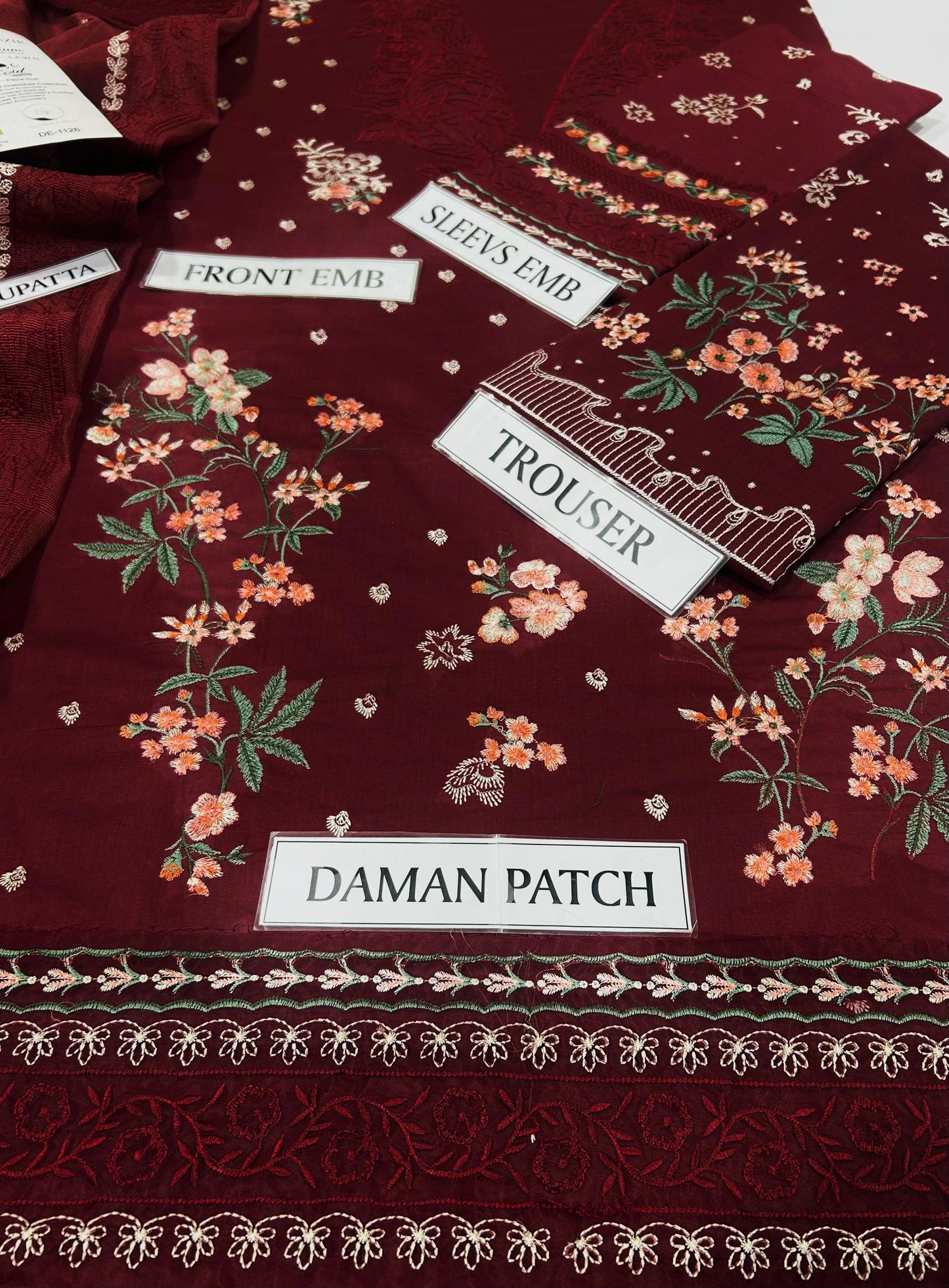 SOBIA NAZIR LUXURY 3PC EMBROIDERED LAWN SUIT