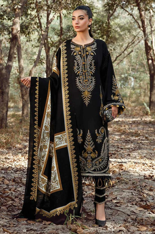 ZARA SHAHJAHAN 3 PC EMBROIDERED LUXURY LAWN